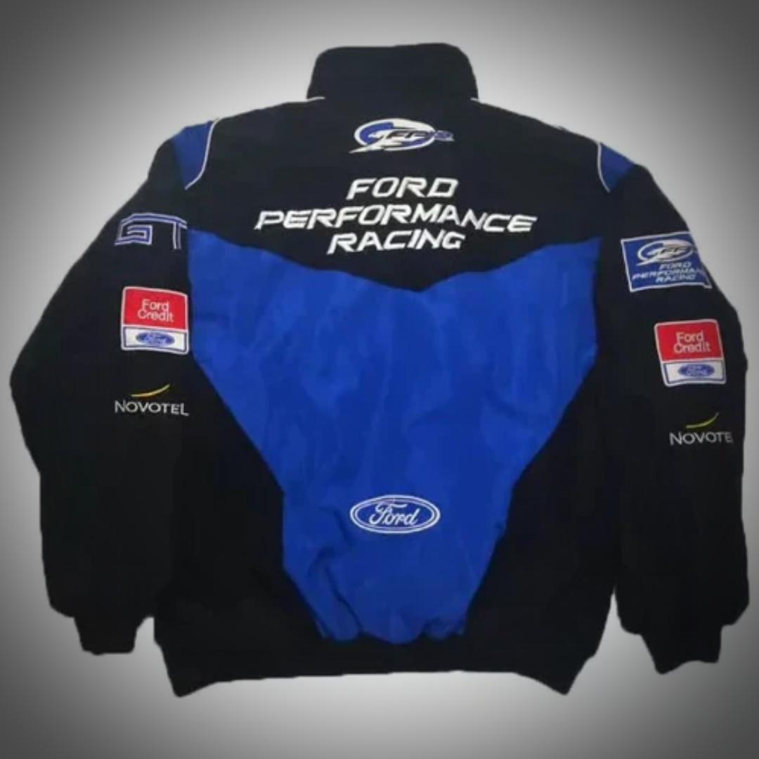 Subaru Black Bomber Jacket
