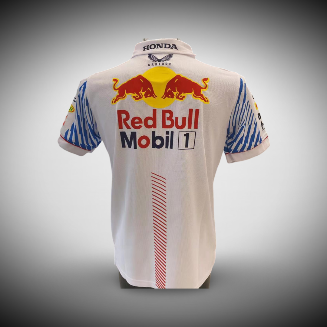 Red Bull F1 white Polo