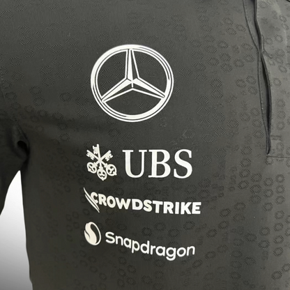 Mercedes AMG Petronas F1 2024 Team Polo - Black