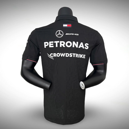 Mercedes AMG Petronas F1 2024 Team Polo - Black