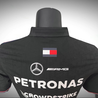 Mercedes AMG Petronas F1 2024 Team Polo - Black