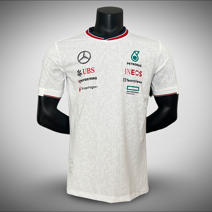 Mercedes AMG Petronas F1 2024 Team Driver T-Shirt - White