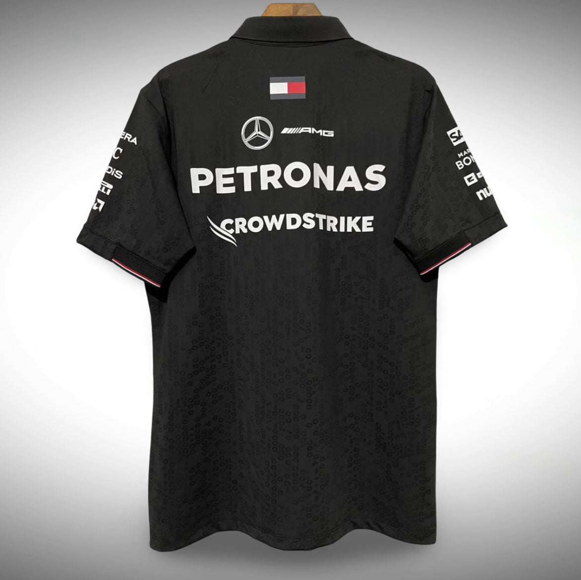 Mercedes AMG Petronas F1 2024 Team Polo - Black