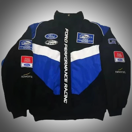 Subaru Black Bomber Jacket