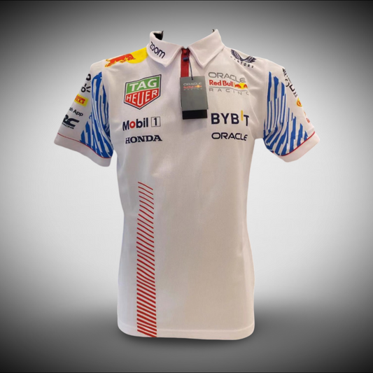 Red Bull F1 white Polo