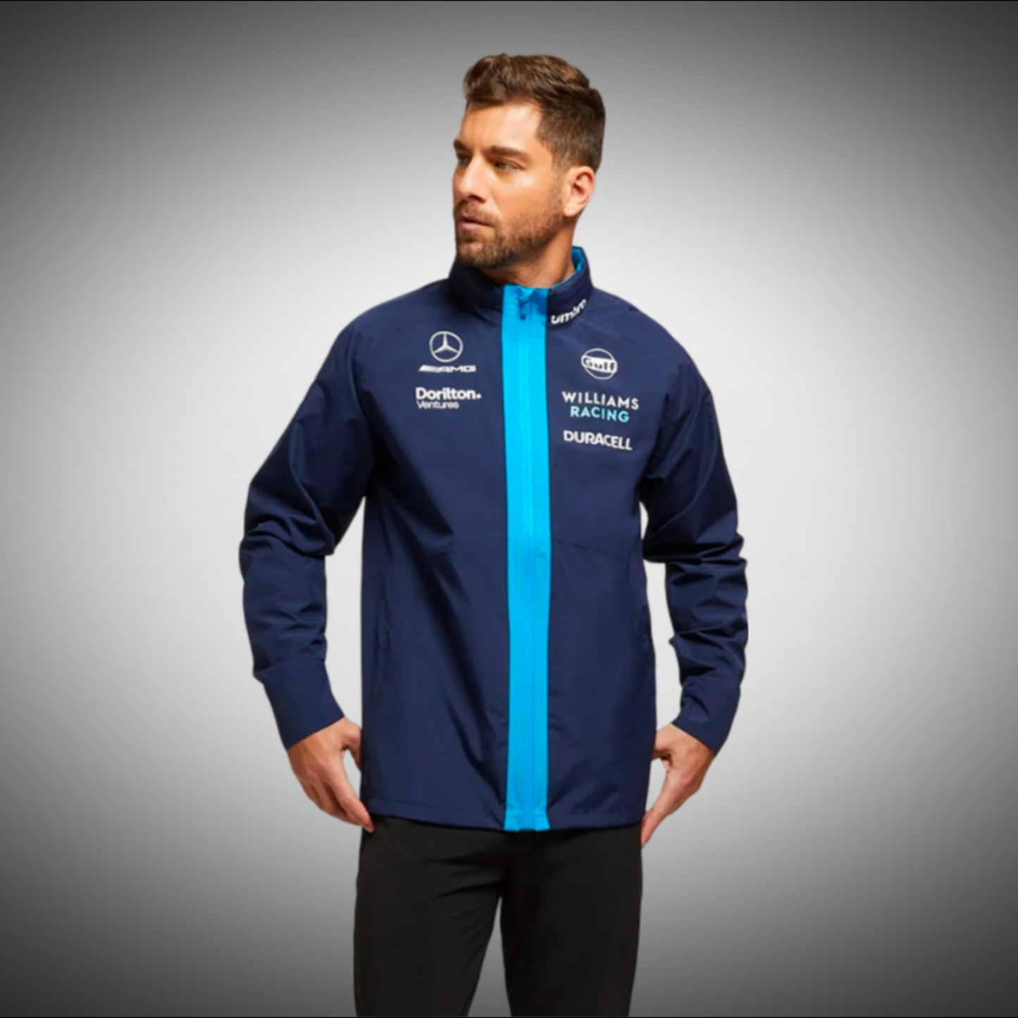 Williams Racing F1 2023 Men's Team Performance Jacket -Blue